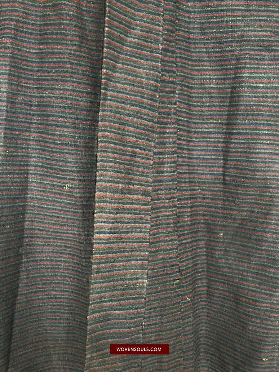 1164 SOLD Antique Tibetan Coat with superfine weave