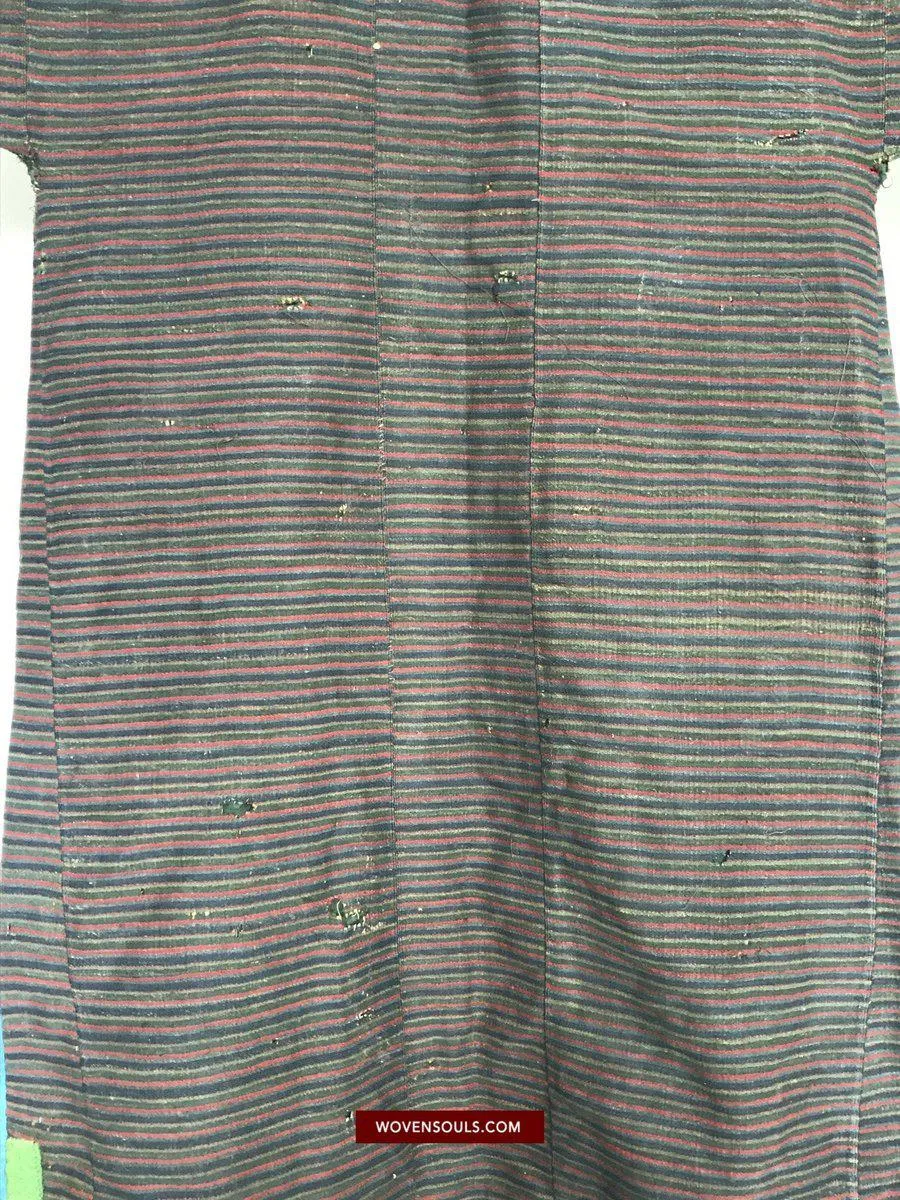 1164 SOLD Antique Tibetan Coat with superfine weave