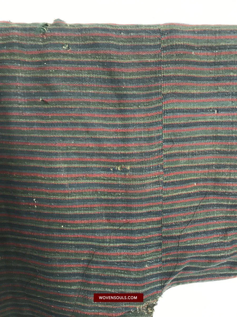 1164 SOLD Antique Tibetan Coat with superfine weave