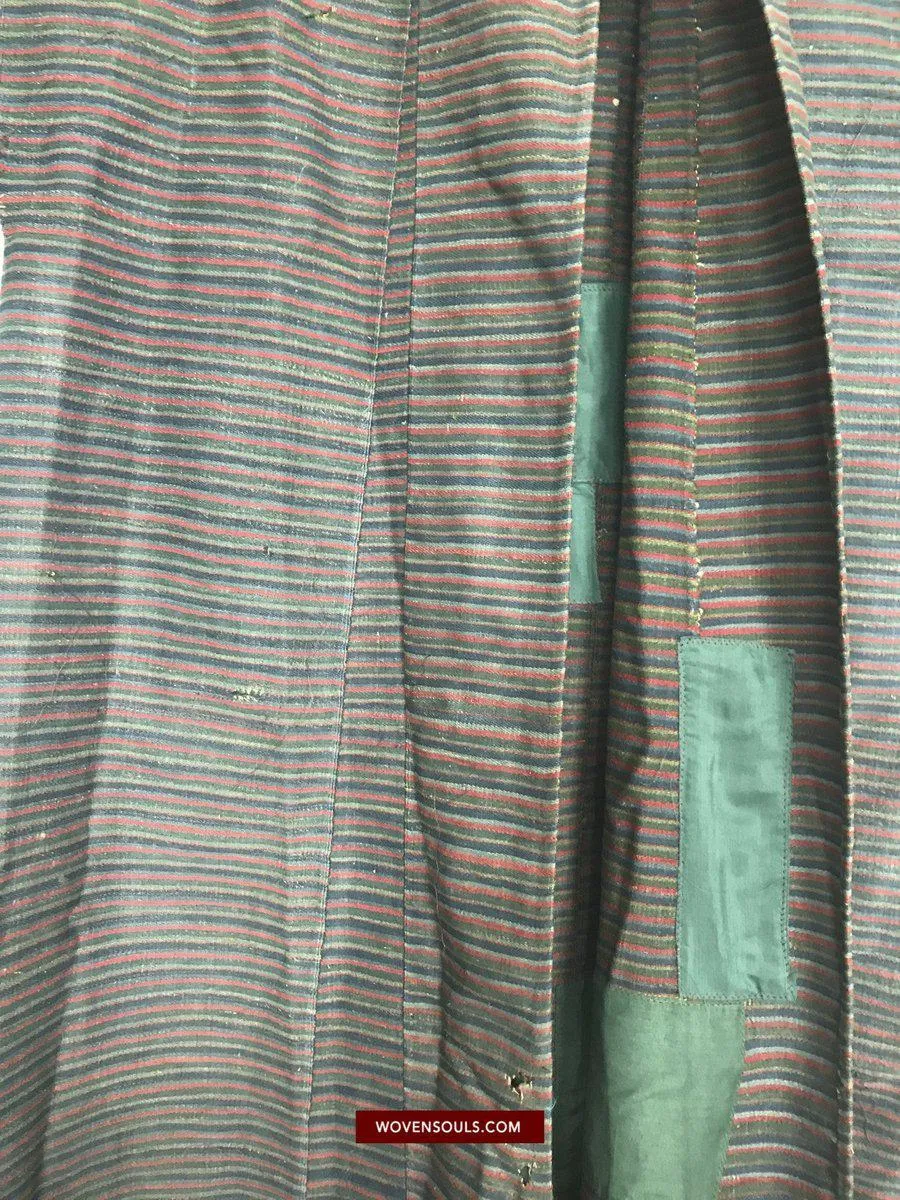 1164 SOLD Antique Tibetan Coat with superfine weave