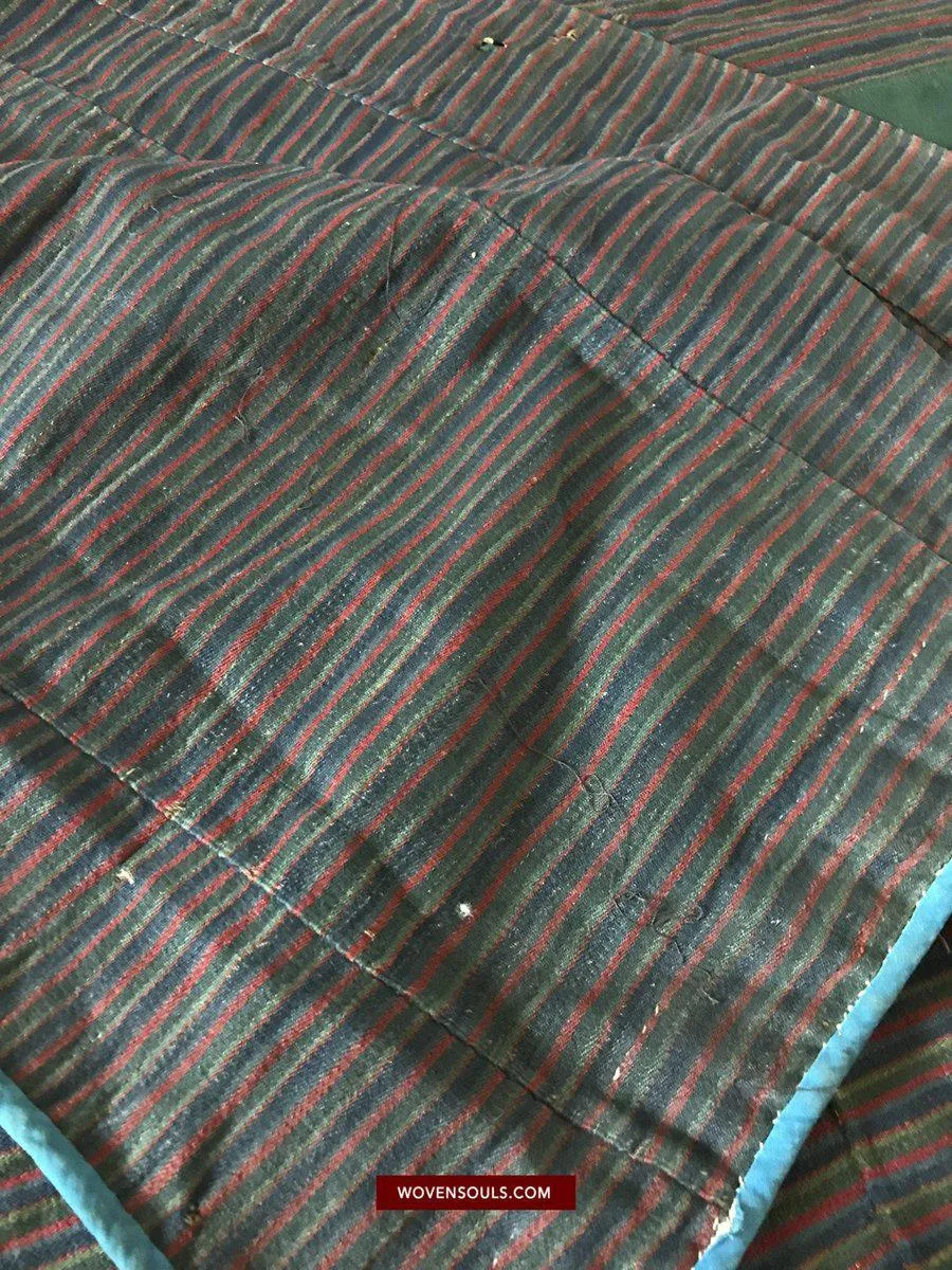 1164 SOLD Antique Tibetan Coat with superfine weave