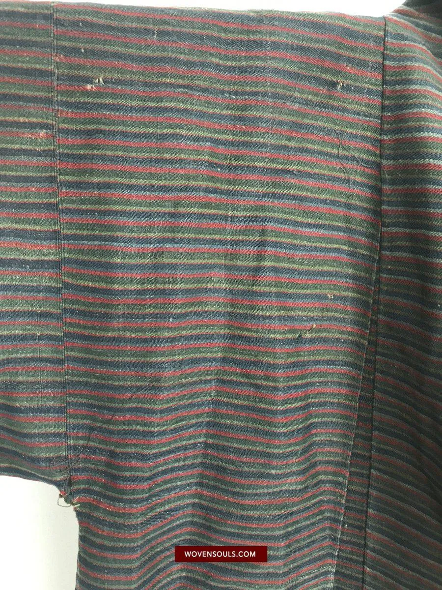 1164 SOLD Antique Tibetan Coat with superfine weave
