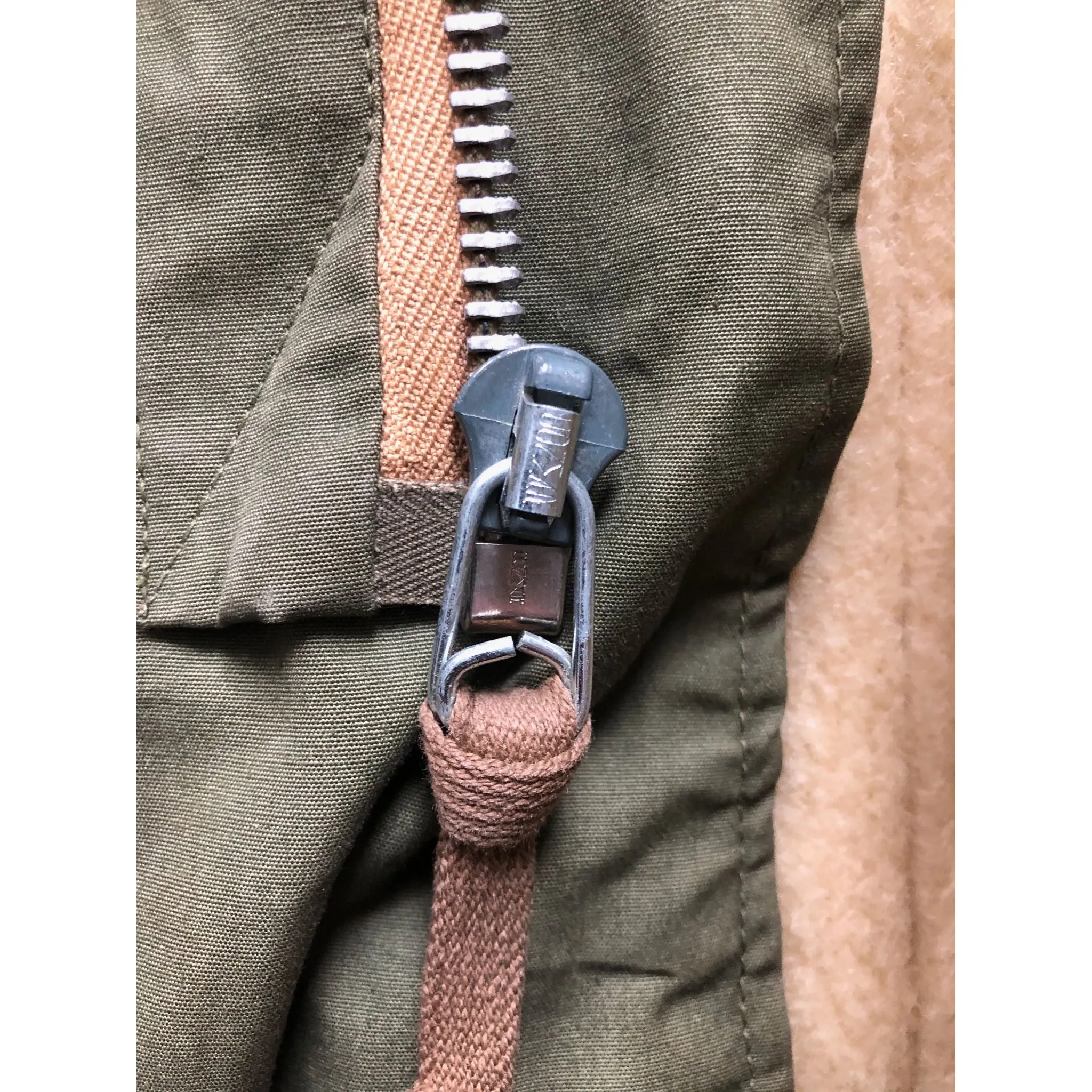 1947 U.S. Army Air Force Overcoat Parka with Pile Liner