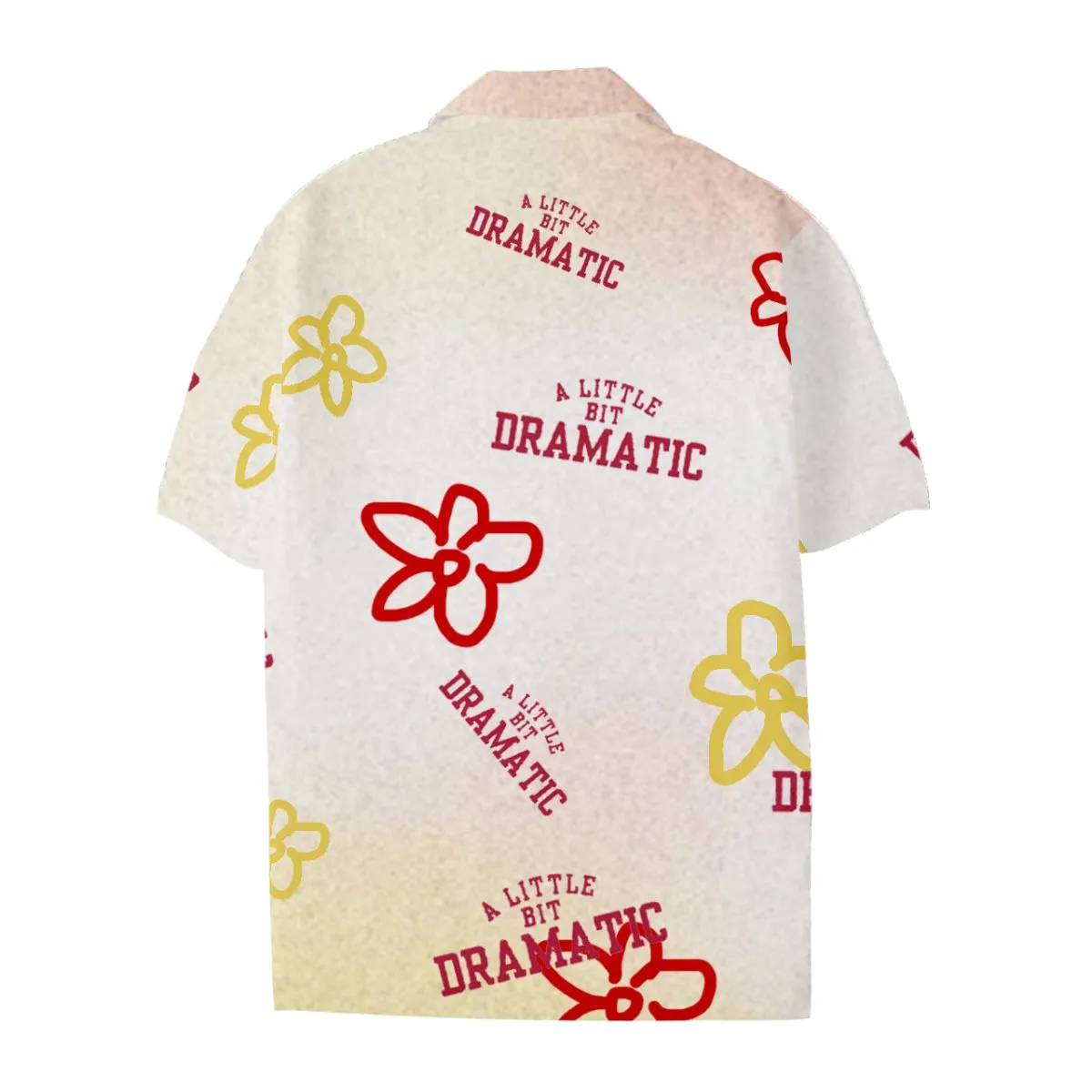A Little Bit Dramatic Flowers Print Shirts