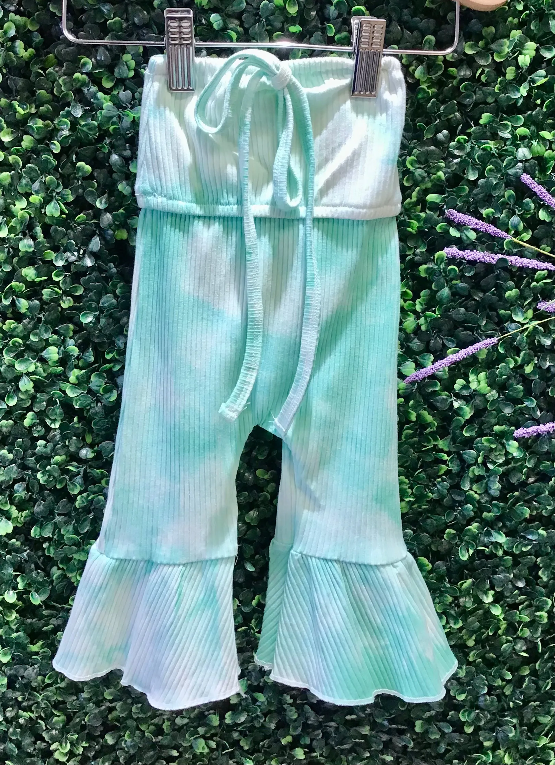 Blue tie dye jumper