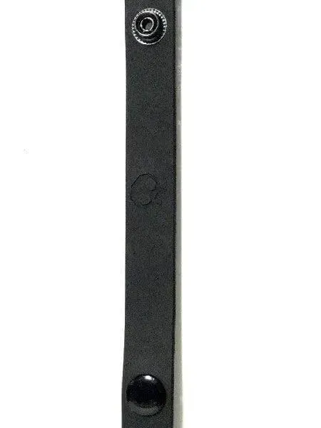 Boneyard Silicone Cock Strap - 3 Snap Ring - Black