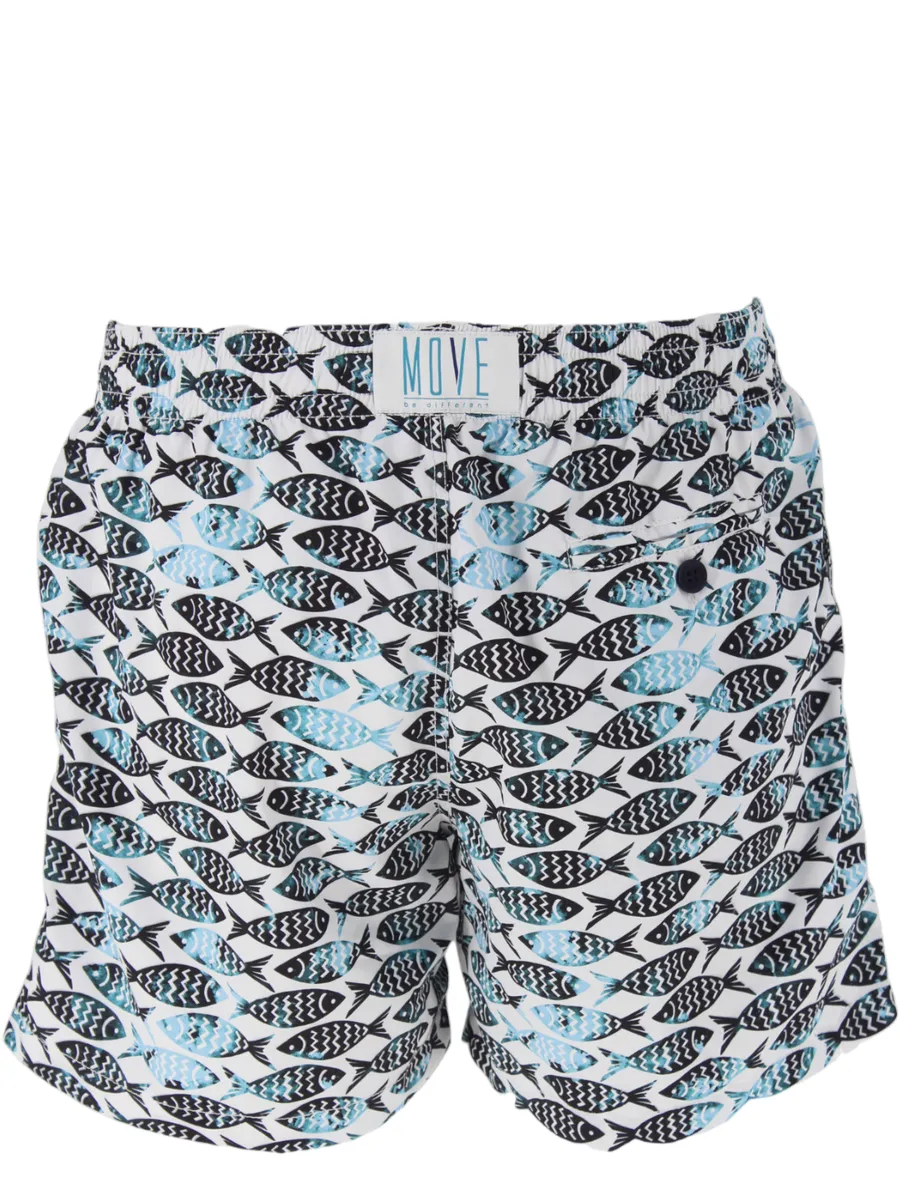 Boxer stampa pesci