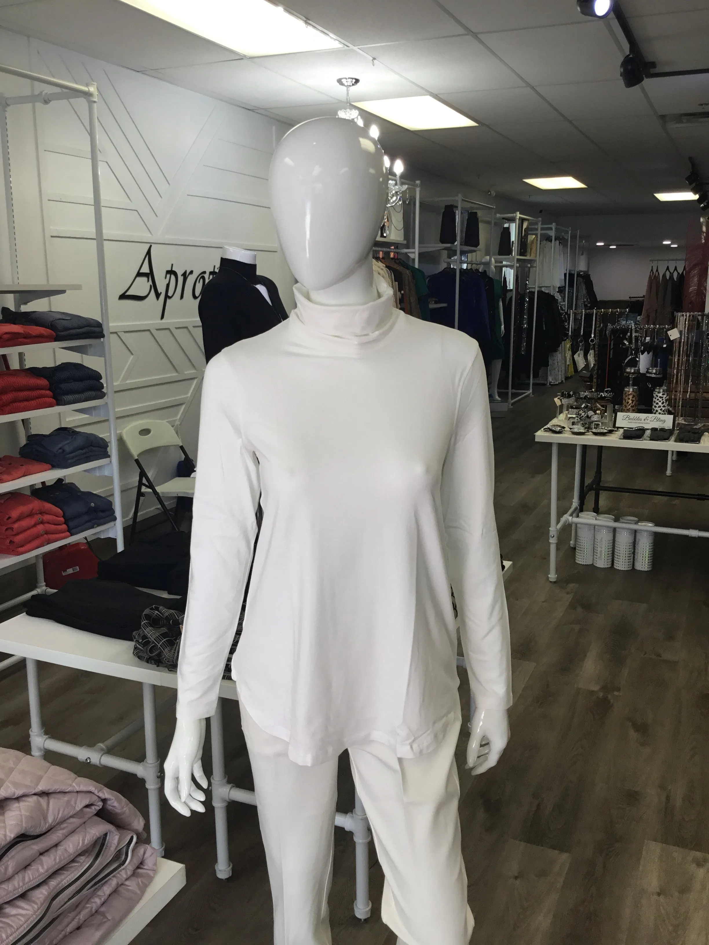 Bylyse Turtleneck Snow 162-501