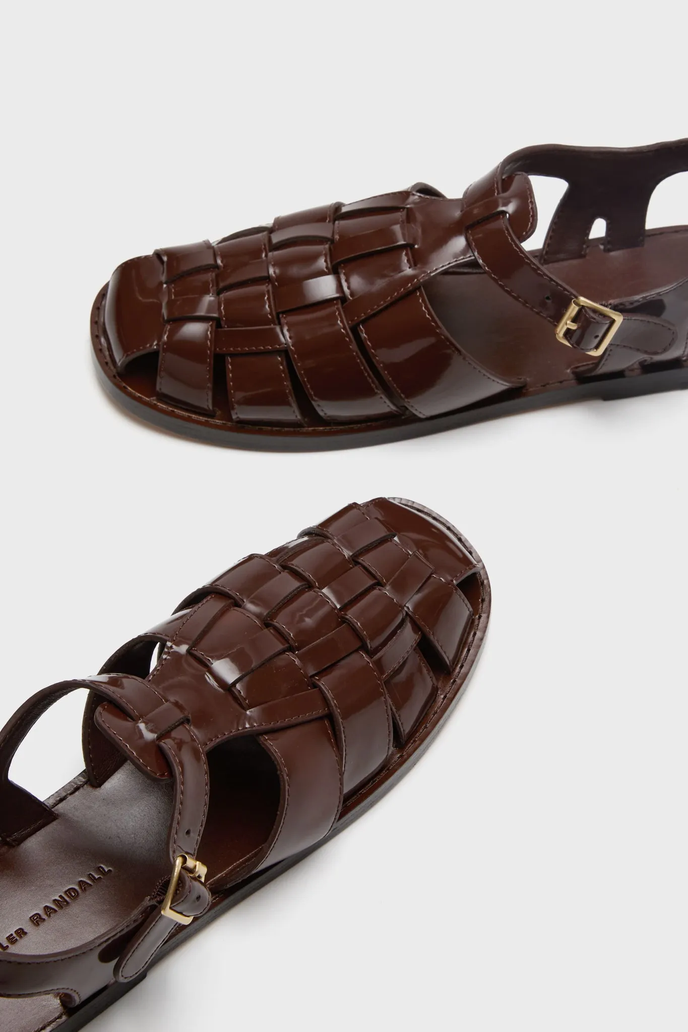 Dark Brown Max Sandals