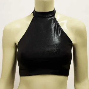 Halter Top- Black Mystique