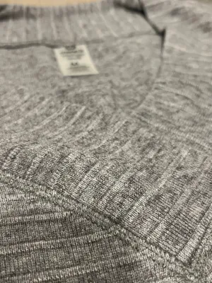 Jacquard crop sweater
