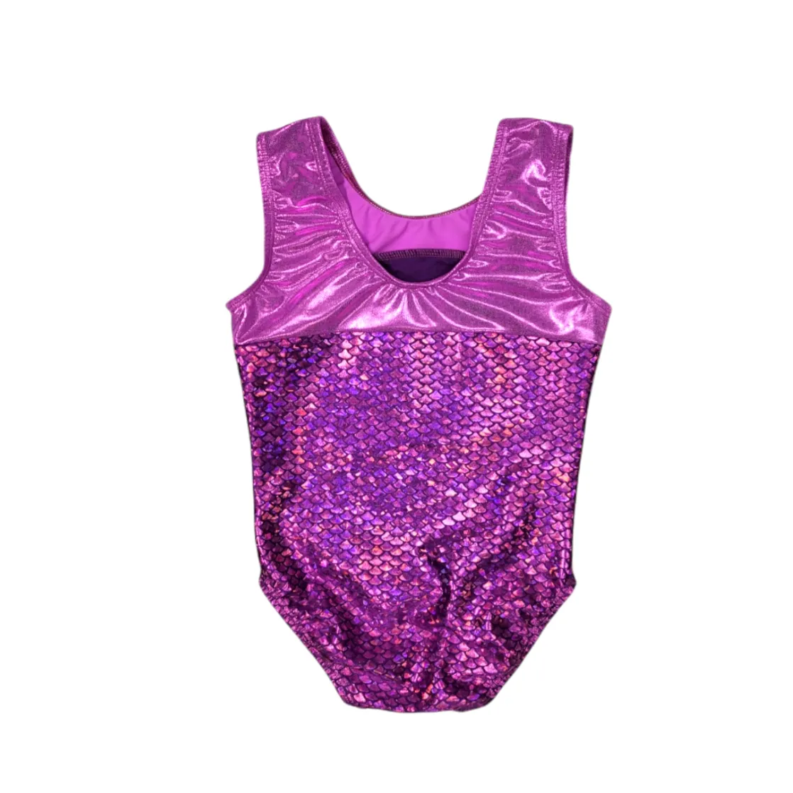 Leotard - Fuchsia Mermaid and Lilac