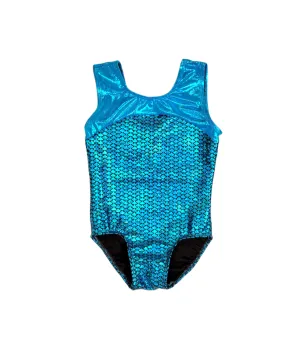 Leotard - Turquoise Mermaid
