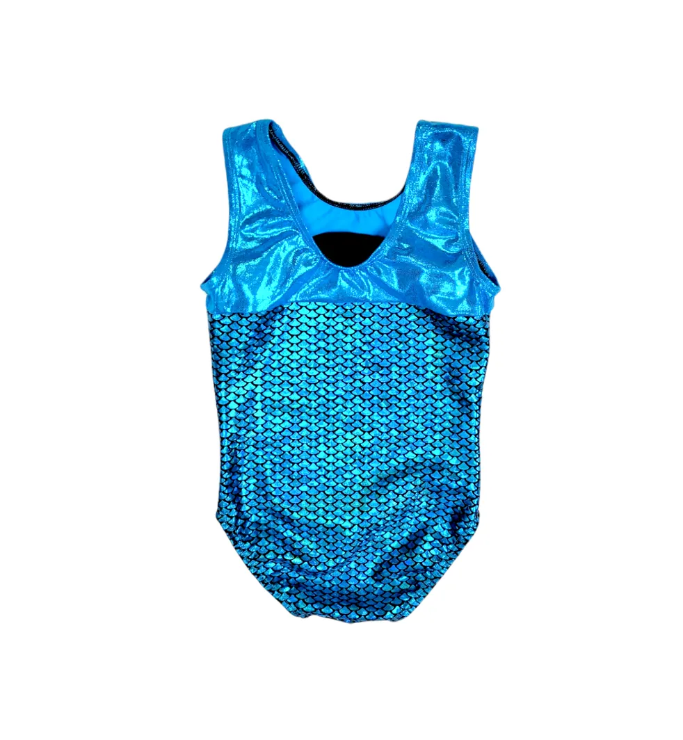Leotard - Turquoise Mermaid