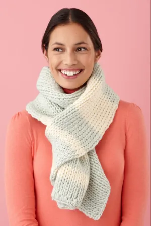 Loom Double Knit Rib Scarf - Version 2