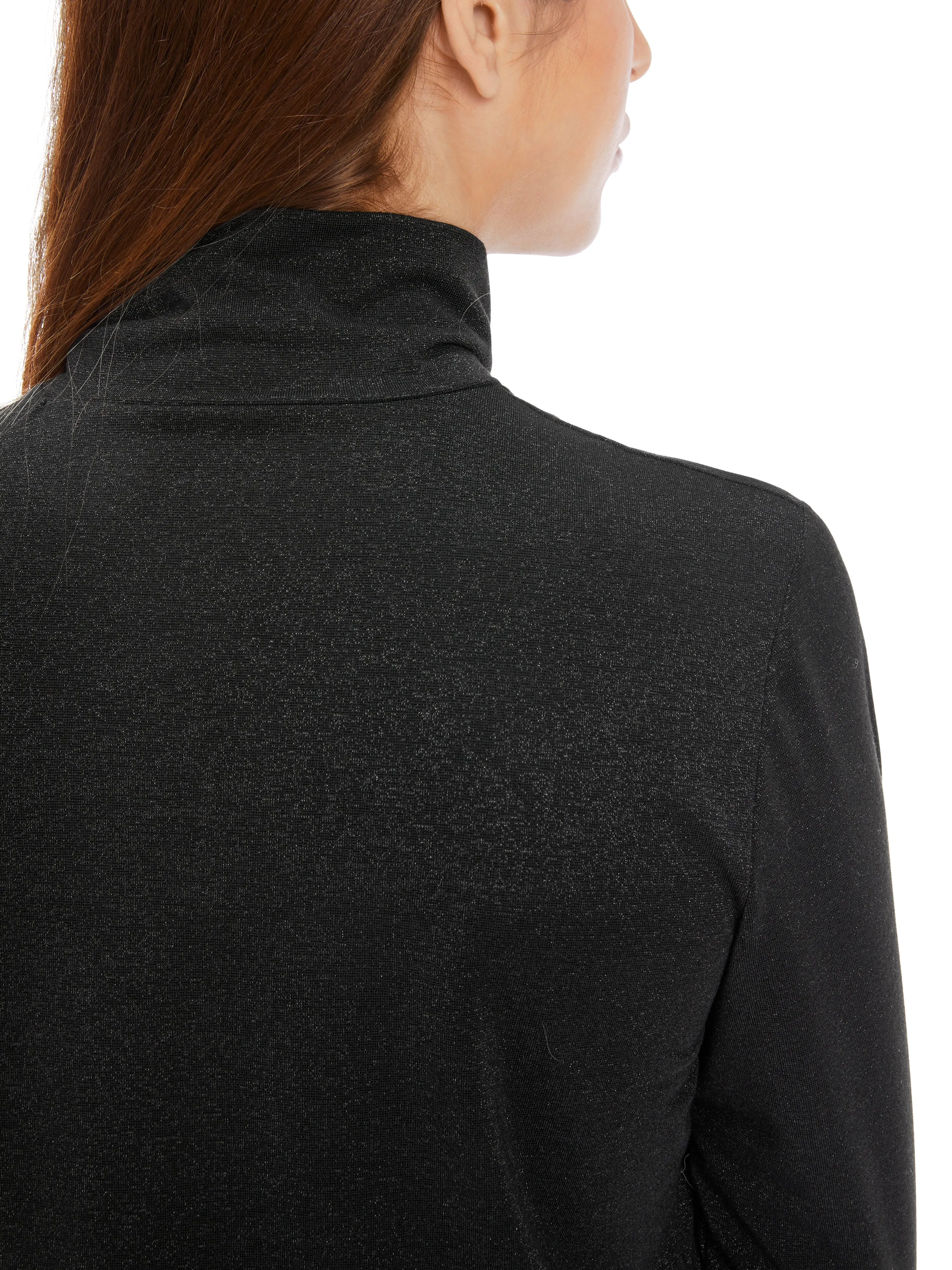 MARC CAIN Black Turtleneck Top