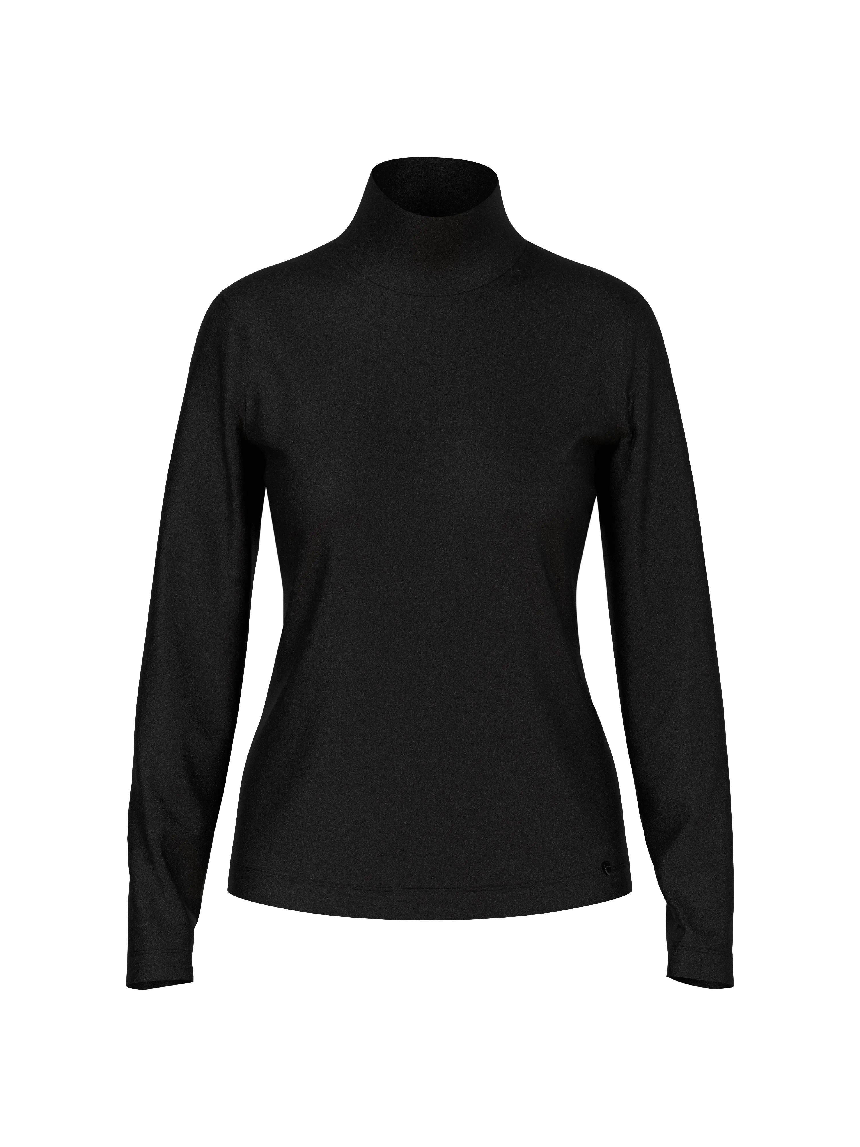 MARC CAIN Black Turtleneck Top