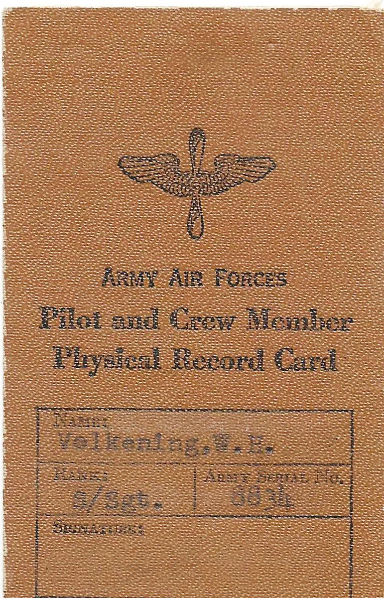 Original WWII 379th Bomb Group B-17 WHIRLAWAY Tail Gunner Grouping - Order of the Winged Boot