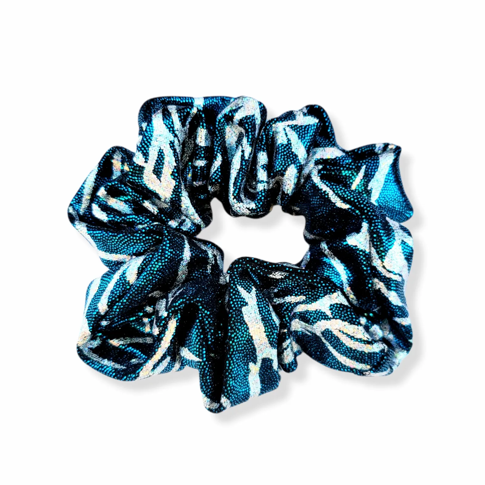 Scrunchie - Turquoise Lightning