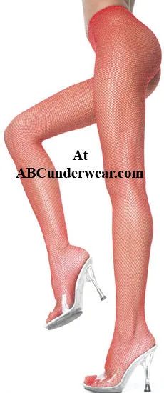 Seamless Fishnet Glitter Panty Hose