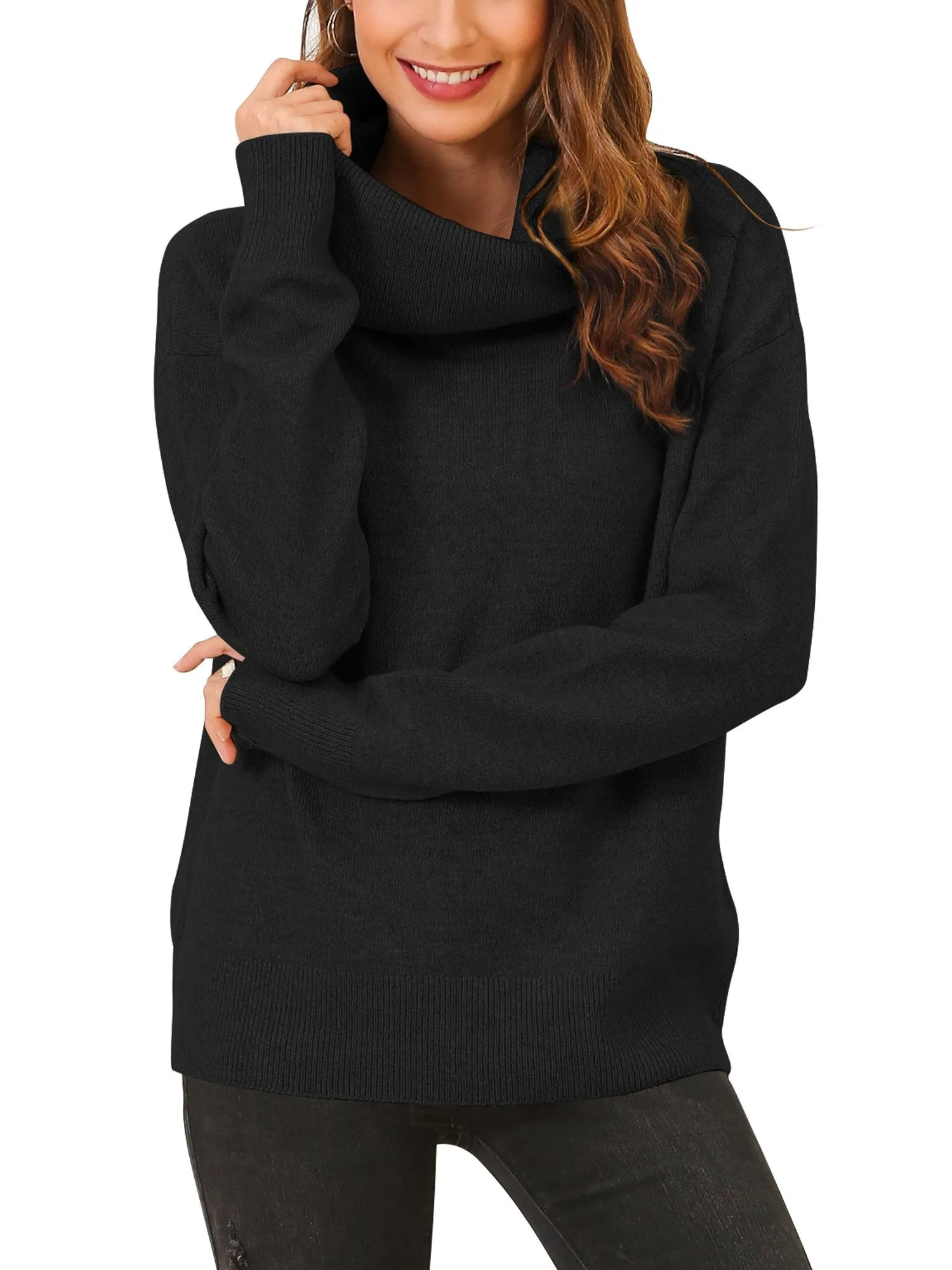 Turtle Neck Loose Warm Sweater