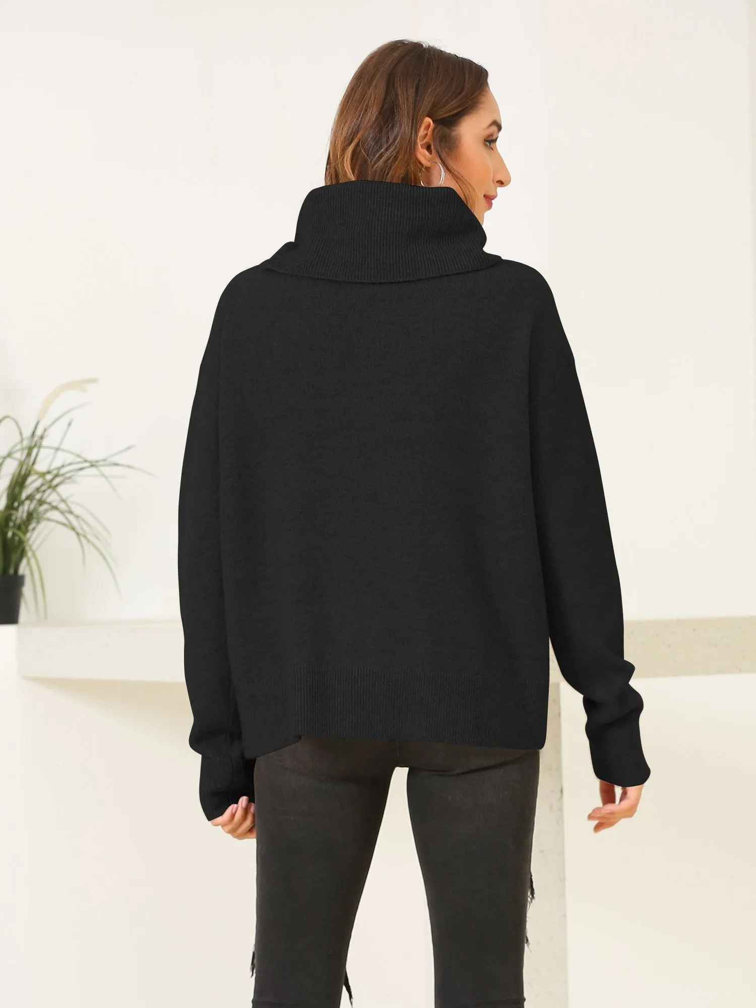 Turtle Neck Loose Warm Sweater