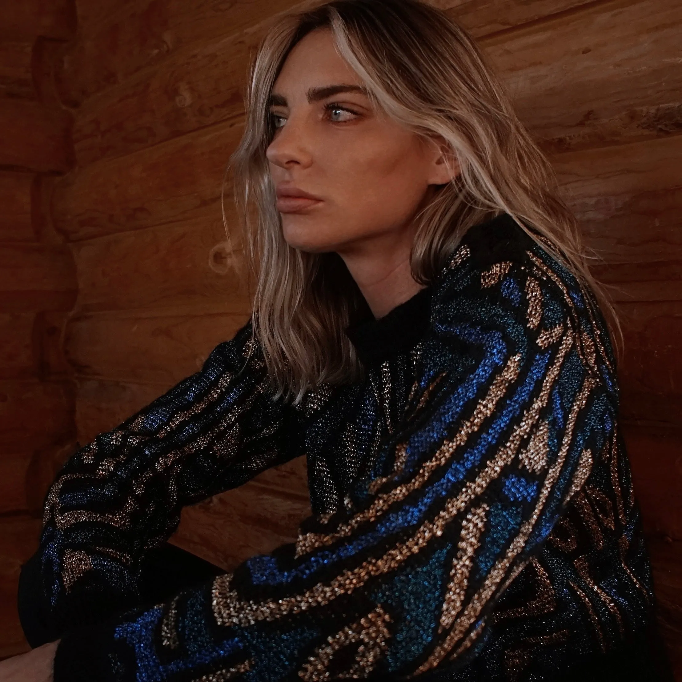 Vintage Christian Dior Wool Knit Sweater 80’s