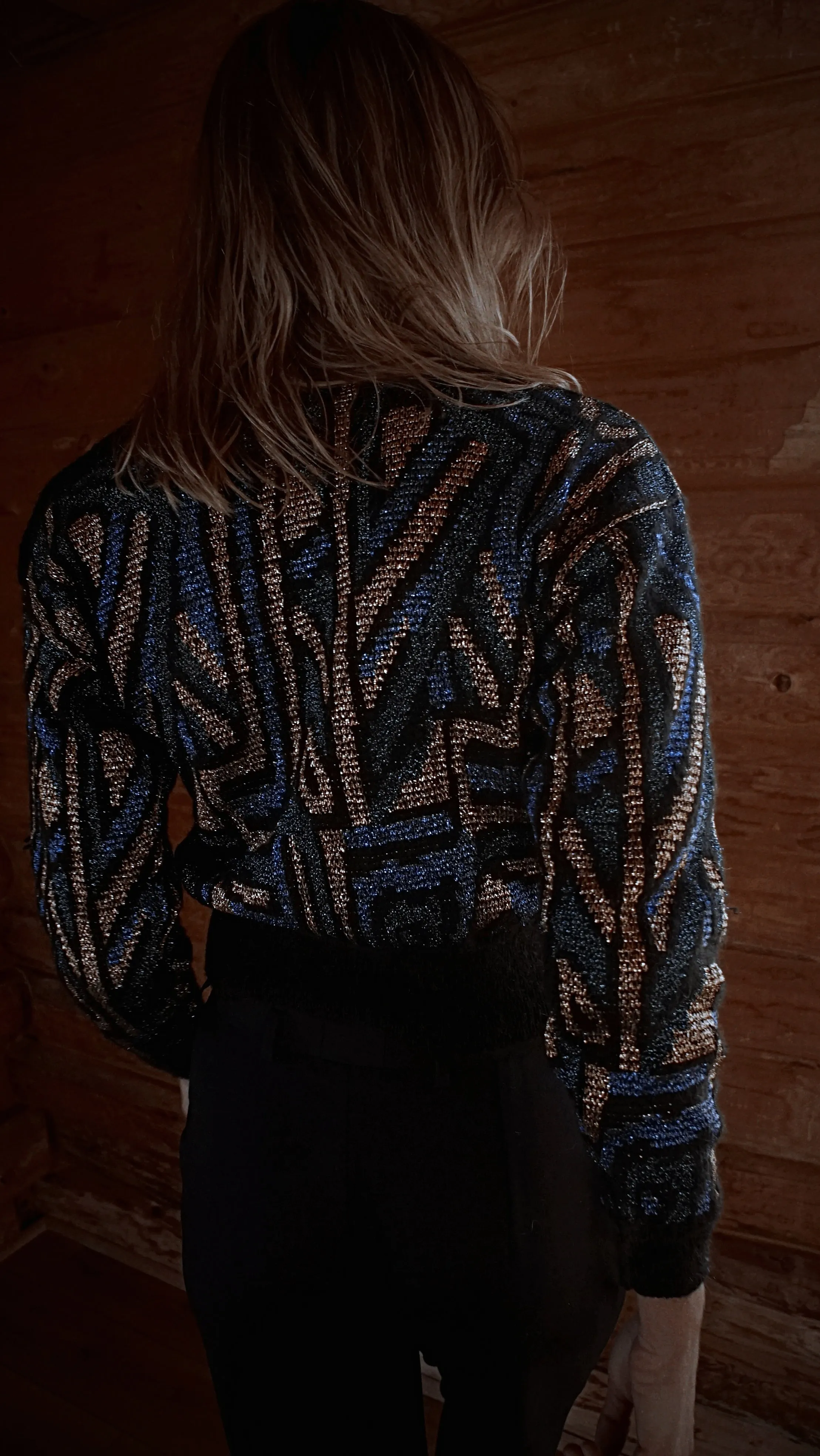 Vintage Christian Dior Wool Knit Sweater 80’s