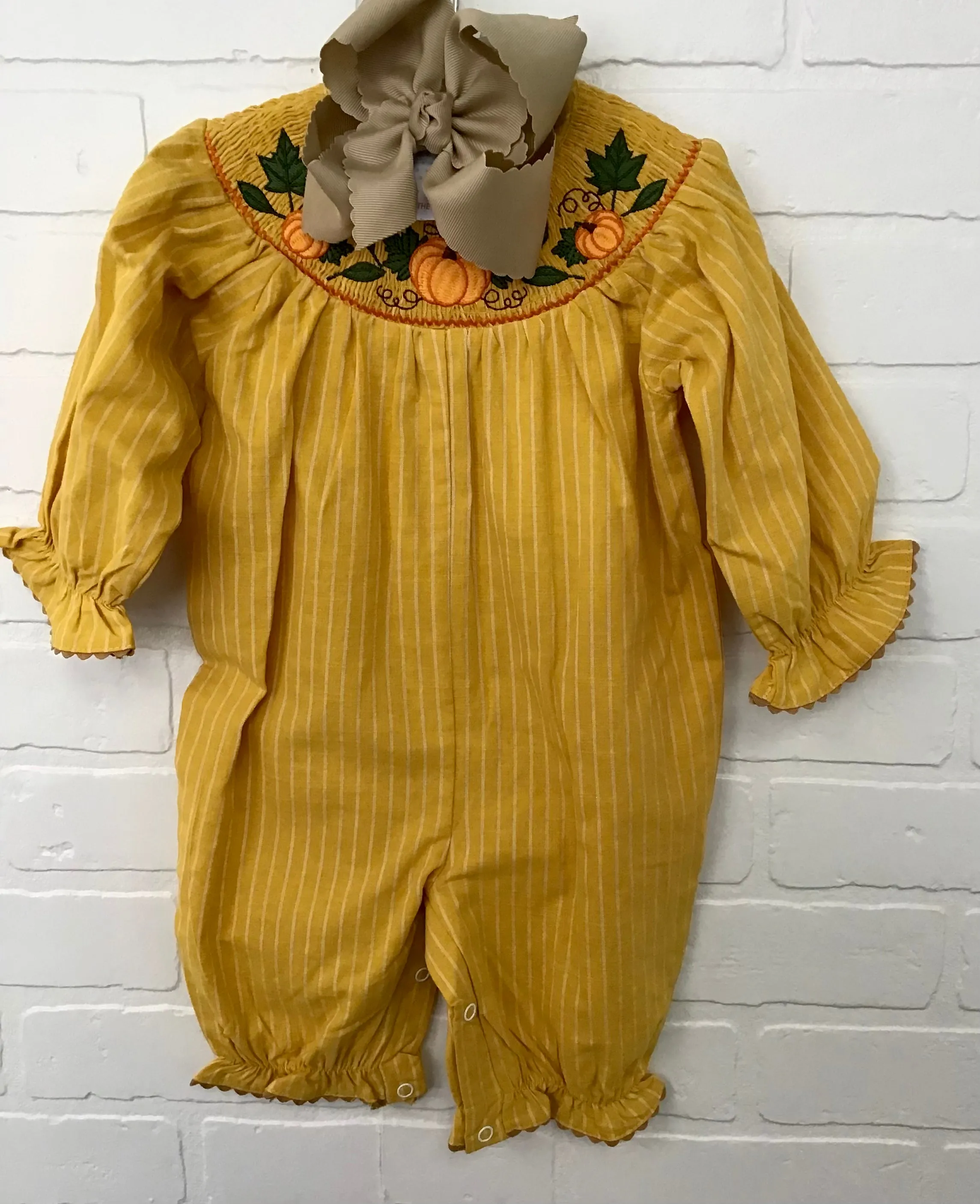Yellow Pumpkin Jumper